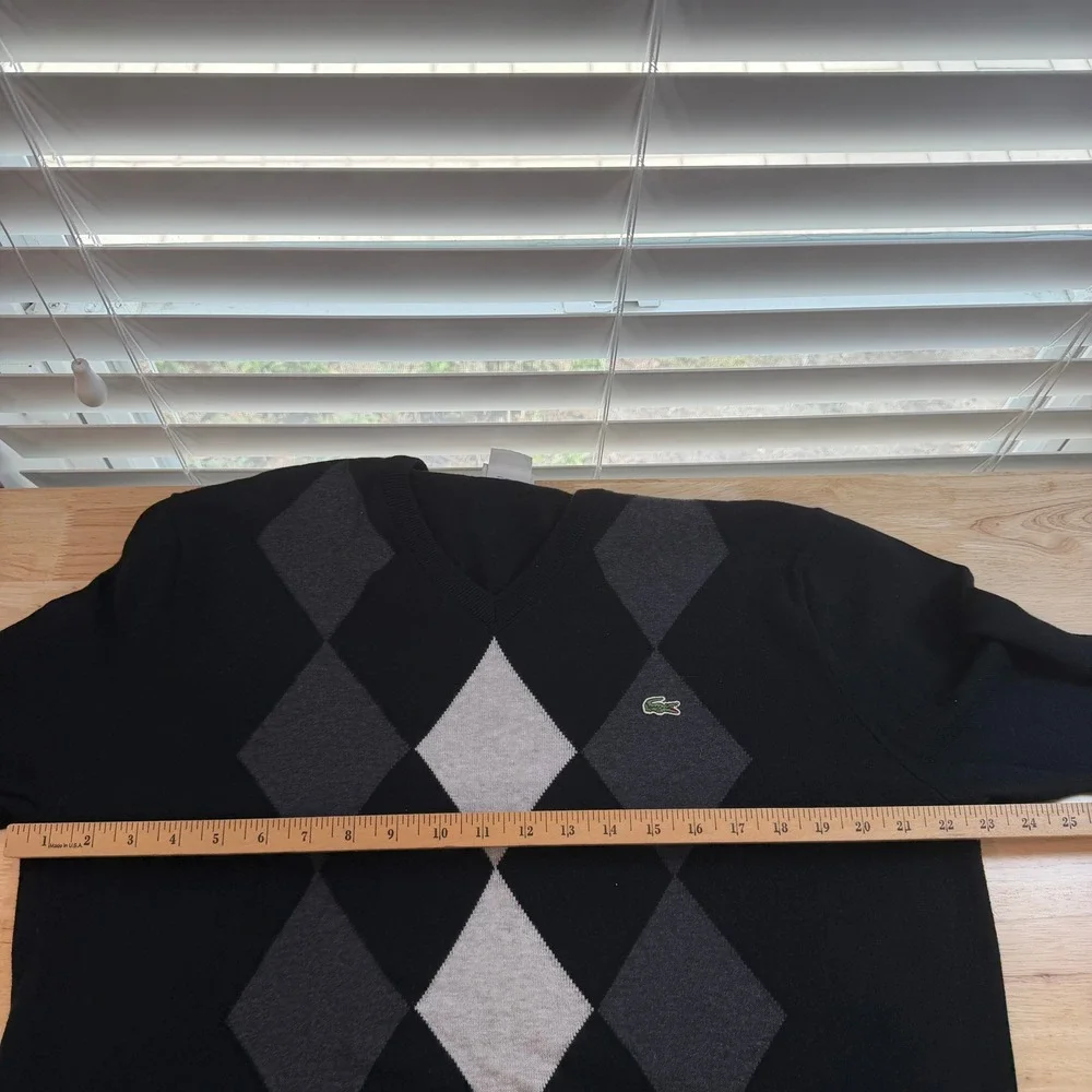 Lacoste neck sweater